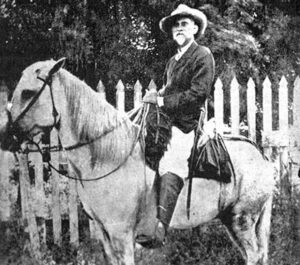 En la foto, el general Máximo Gómez