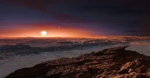 En la foto el exoplaneta K2-18b