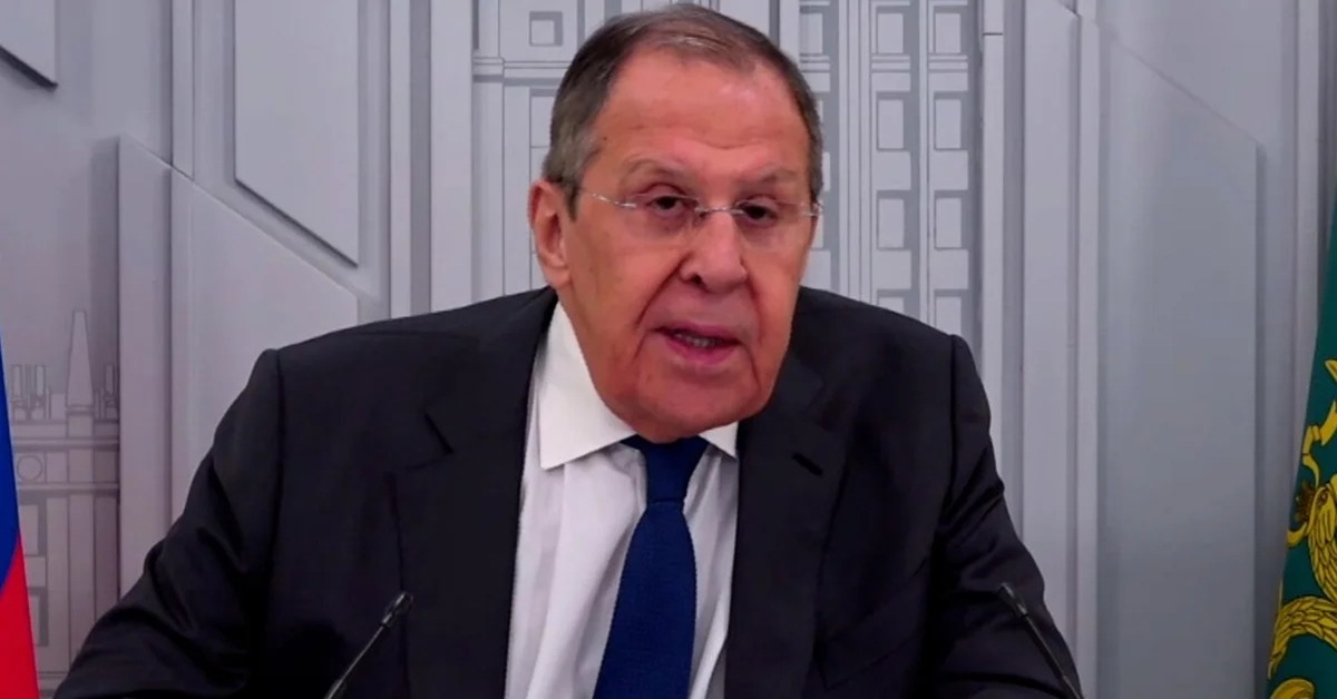 En la foto, el canciller ruso Serguei Lavrov
