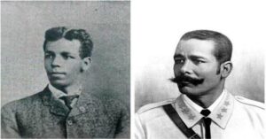 En la foto, el general Antonio Maceo y su hijo del mismo nombre