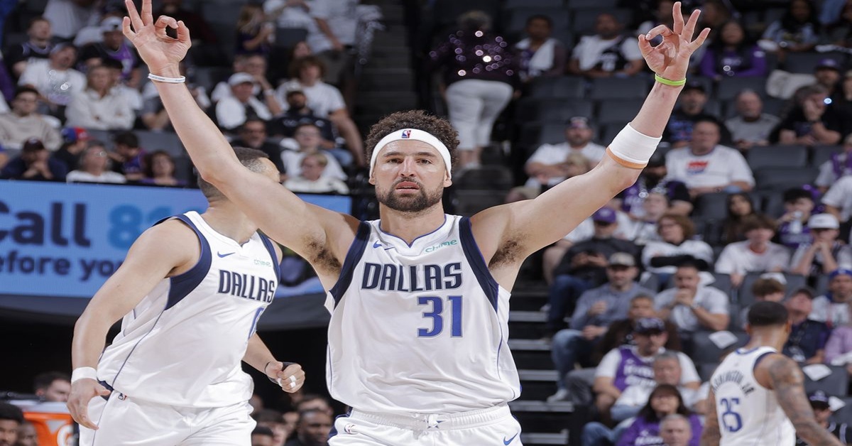 En la foto, jugadores de los Dallas Mavericks