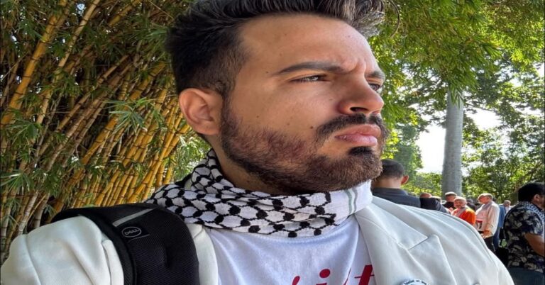 En la foto, el periodista vocero de la tiranía castrista El Necio