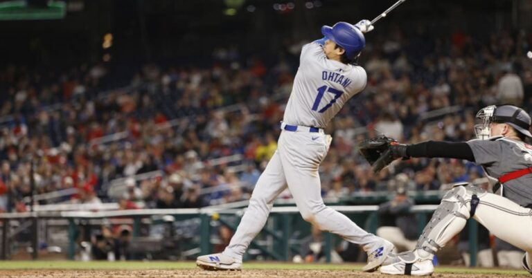 En la foto, Shohei Ohtani