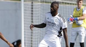 En la foto, Antonio Rüdiger, central del Real Madrid