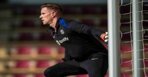 En la foto, el portero del Barcelona Mar-André ter Stegen