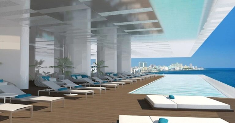En la foto, Hoteles vacíos en Cuba