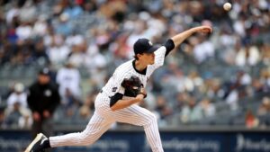 En la foto, Max Fried, pitcherde los Yankees
