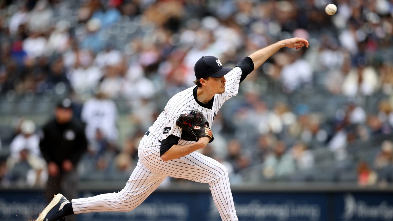 En la foto, Max Fried, pitcherde los Yankees