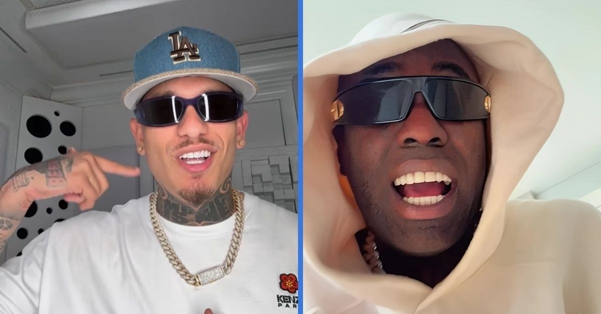 En la foto, Bebeshito y Chocolate MC, dos reparteros cubanos famosos