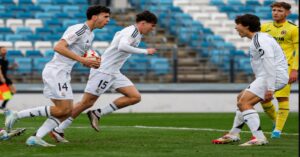 En la foto, canteranos del Real Madrid convocados por Ancelotti