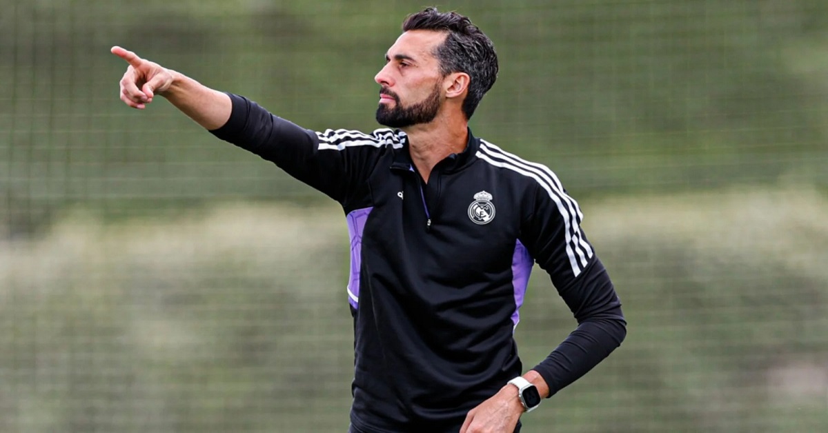 En la foto, Álvaro Arbeloa, nuevo entrenador del Castilla