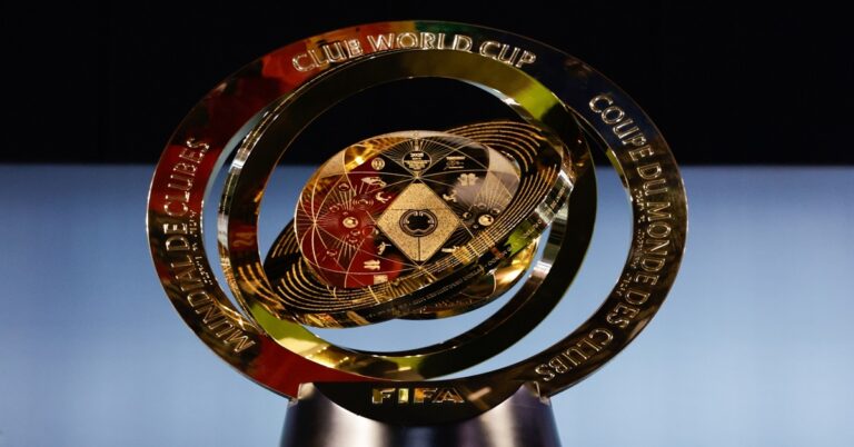 En la foto, el trofeo del Mundial de Clubes