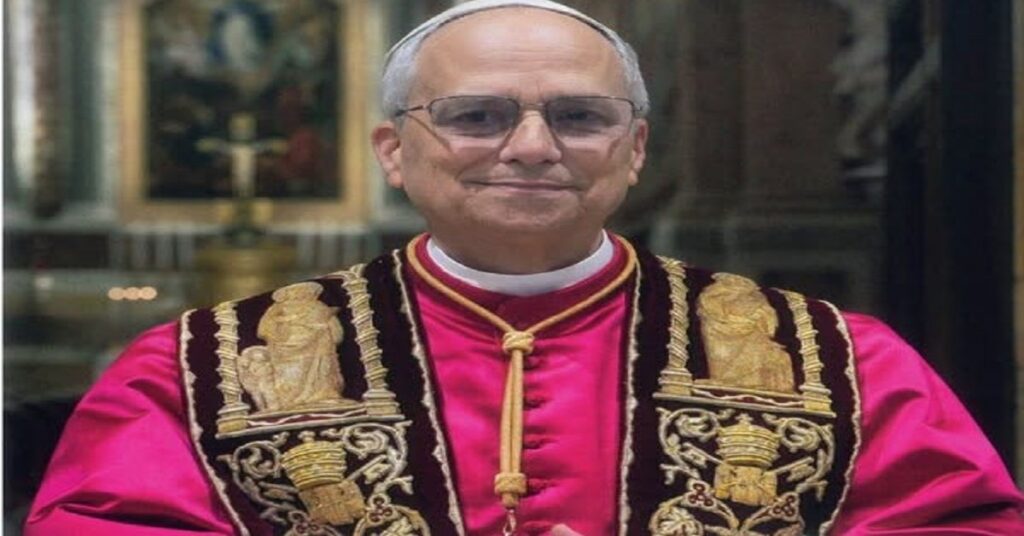 En la foto, el Papa León XIV