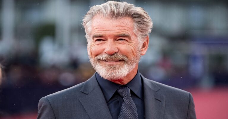 En la foto, el actor irlanes Pierce Brosnan