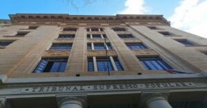 En al foto, la sede del Tribunal Supremo Popular de Cuba
