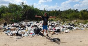 En la foto, basurero en la periferia de Caibarién, Villa Clara