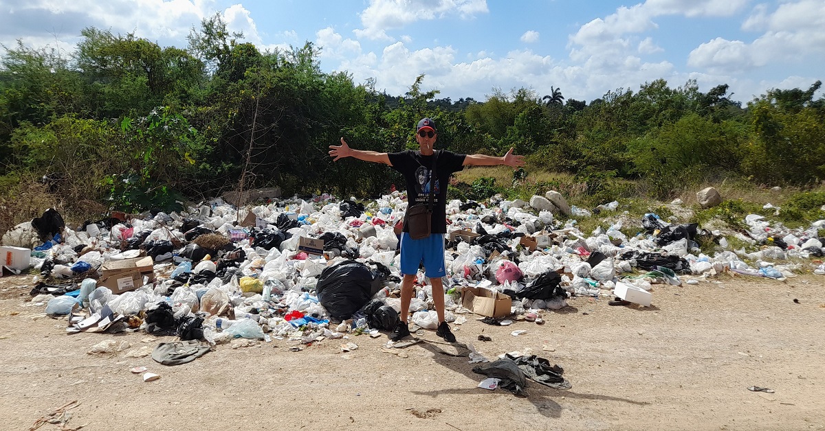 En la foto, basurero en la periferia de Caibarién, Villa Clara