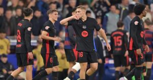 En la foto, el Barcelona celebra el título de Liga