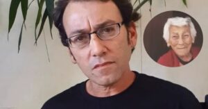 En la foto, una imagen en la que aparecen José Gabriel Barrenechea y su madre