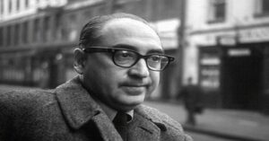 En la foto, el cineasta estadounidense Saul Bass