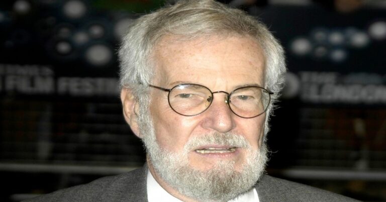 En la foto, Robert Benton, famoso director y guionista de cine estadounidense