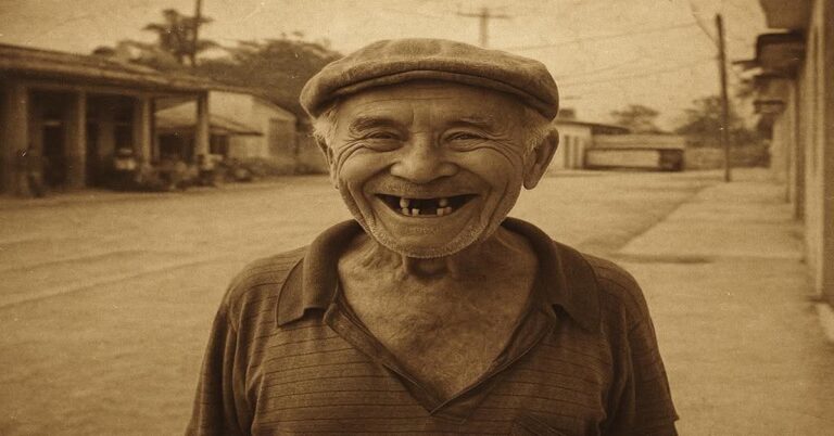 En la foto, una imagen en IA de un hombre de la calle