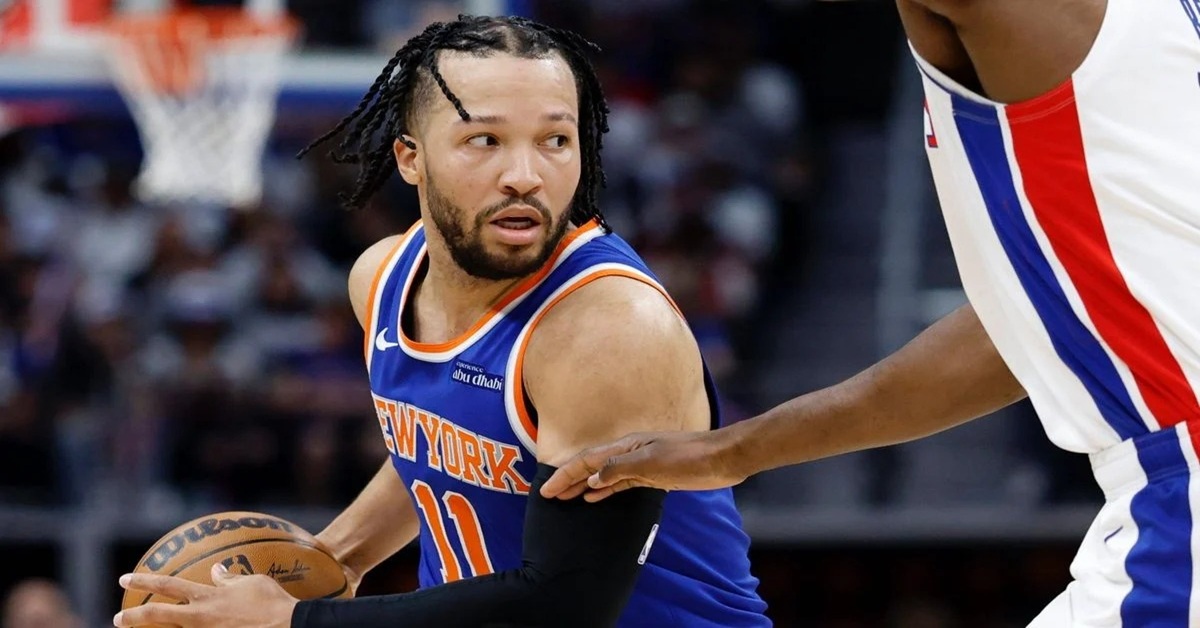 En la foto, Jalen Brunson, la estrella de los Knicks