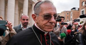 En la foto, el cardenal cubano, Juan de la Caridad García Rodríguez