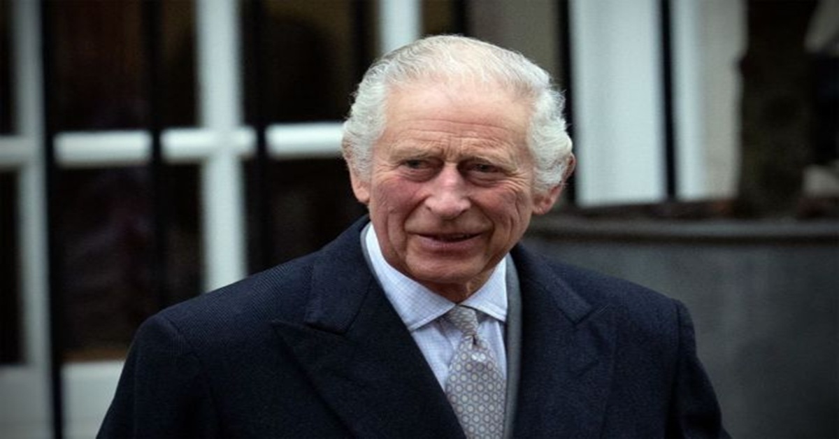 En la foto, el rey Carlos III de Inglaterra