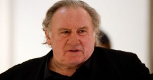 En la foto, el actor francés Gérard Depardieu