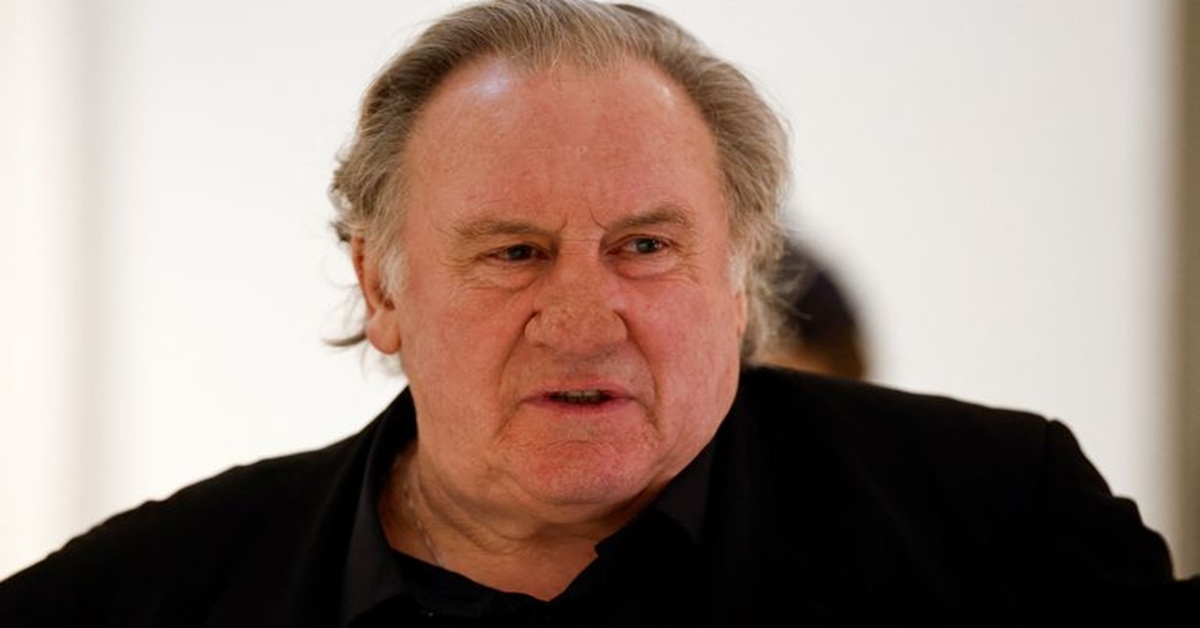 En la foto, el actor francés Gérard Depardieu