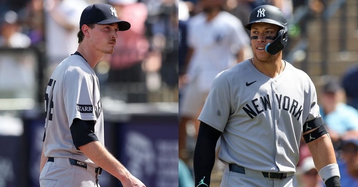 En la foto, Aaron Judge y Max Fried