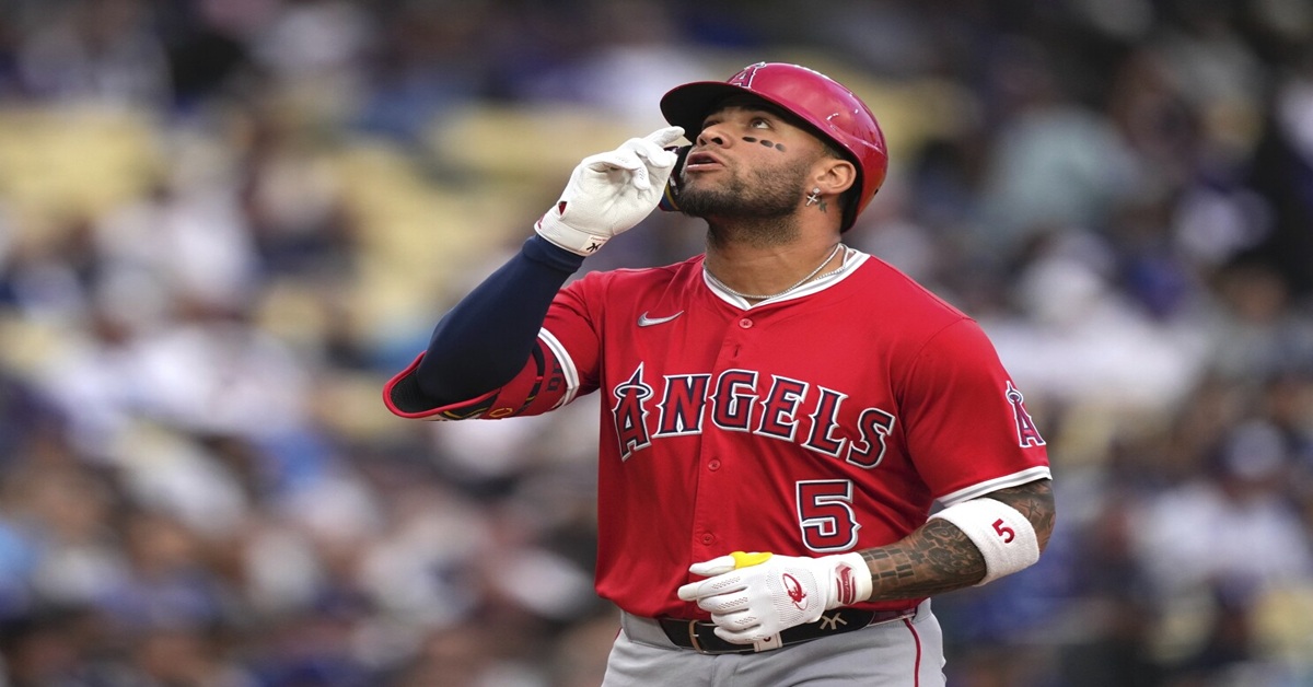 En la foto, el tercera base de Los Angels Yoan Moncada