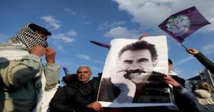 En la foto, miembros del PKK, Partidod e los Trabajadores del Kurdistán