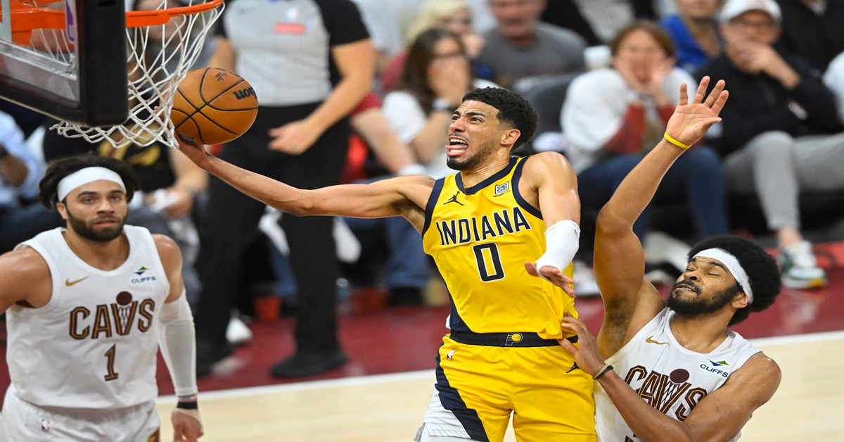 En la foto, el jugador de los Pacers de indiana Tyrese Haliburton