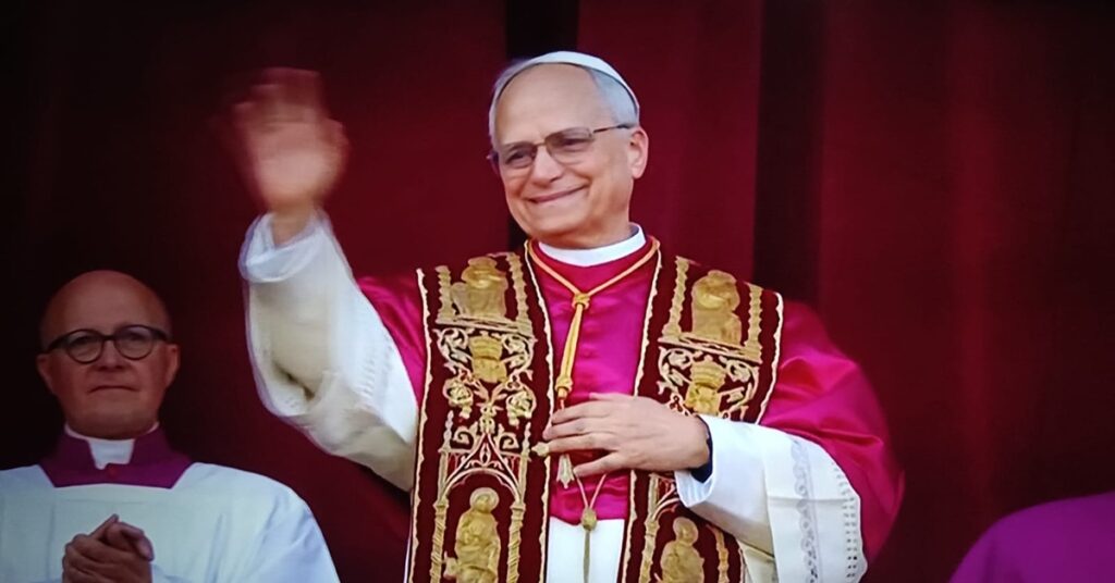 En la foto, el Papa León XIV