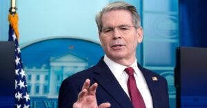 En la foto, el Secretario del Tesoro de EEUU, Scott Bessents