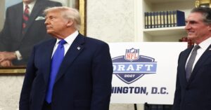 En la foto, el presidente de EEUU, Donald Trump