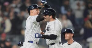 En la foto, Aaron Judge y Austin Wells