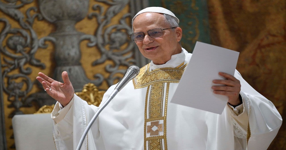 En la foto, el Papa León XIV
