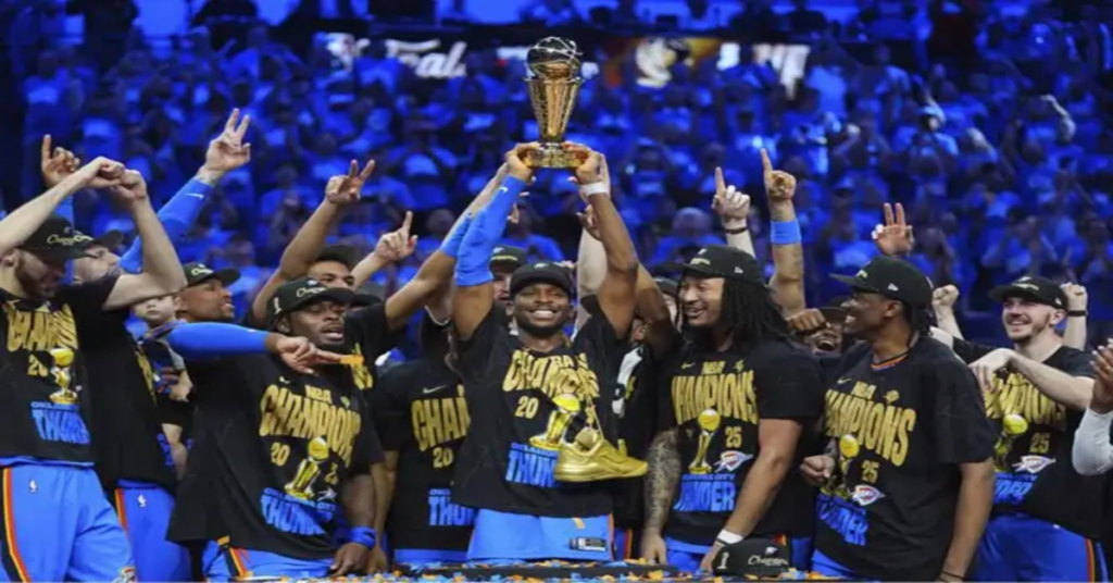 Los Thunder conquistan la NBA con una victoria legendaria sobre los Pacers 7 Los Thunder conquistan la NBA con una victoria legendaria sobre los Pacers