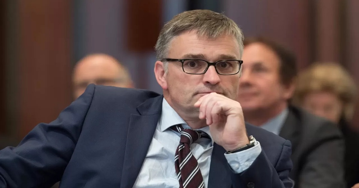 En la foto, el vocero del gobierno alemán, Stefan Cornelius