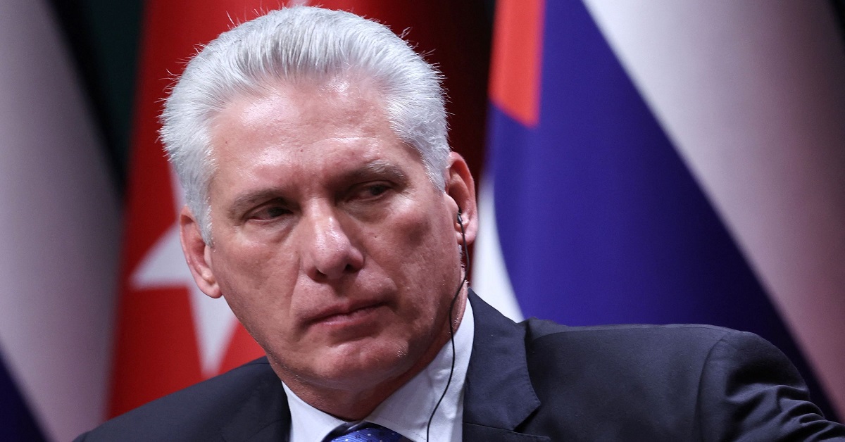En la foto, el impuesto presidente de Cuba, Miguel Díaz-Canel