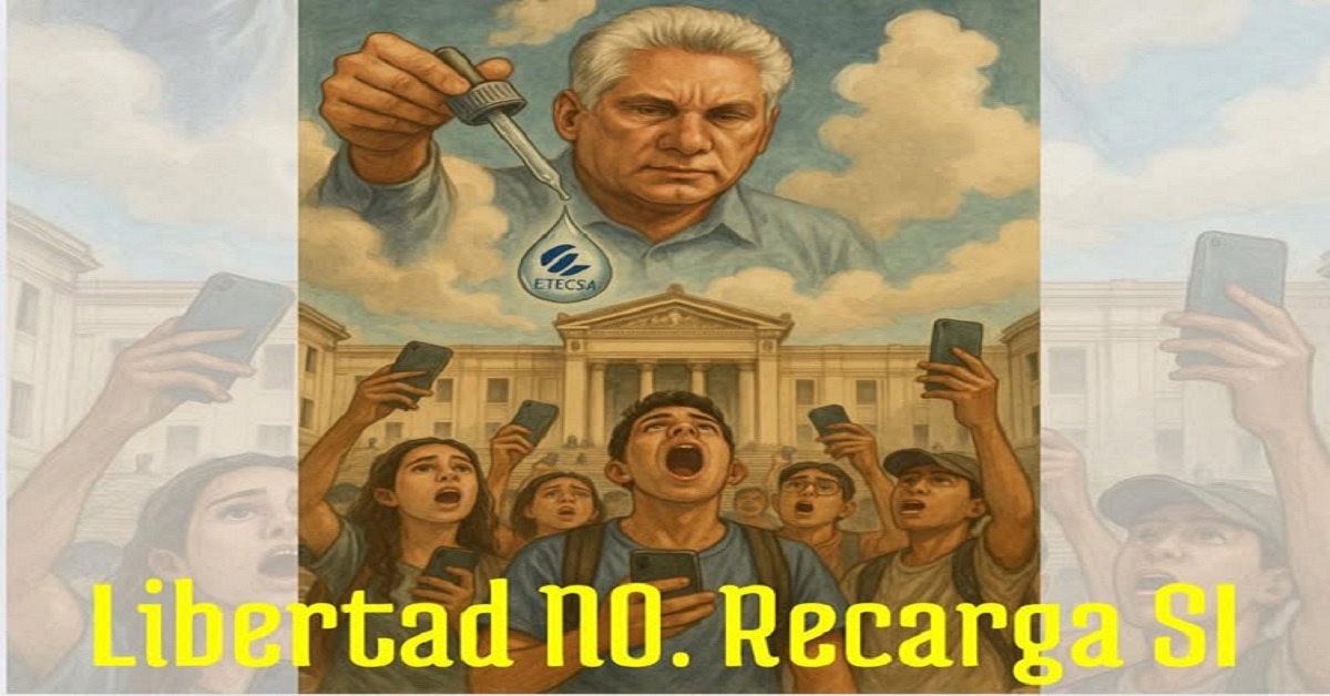 En la foto, una imagen de Inteligencia Artificial sobre las protestas de los estudiantes