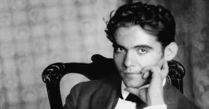 En la foto, Federico García Lorca