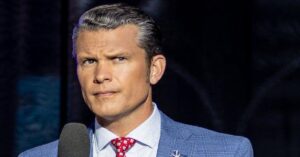 En la foto, el secretario de Defensa de EEUU, Pete Hegseth