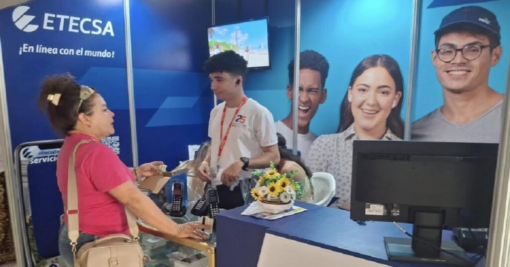 En la foto, una oficna de Etecsa