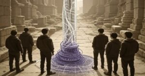 En la foto, una imagen generada con Inteligencia Artiicial