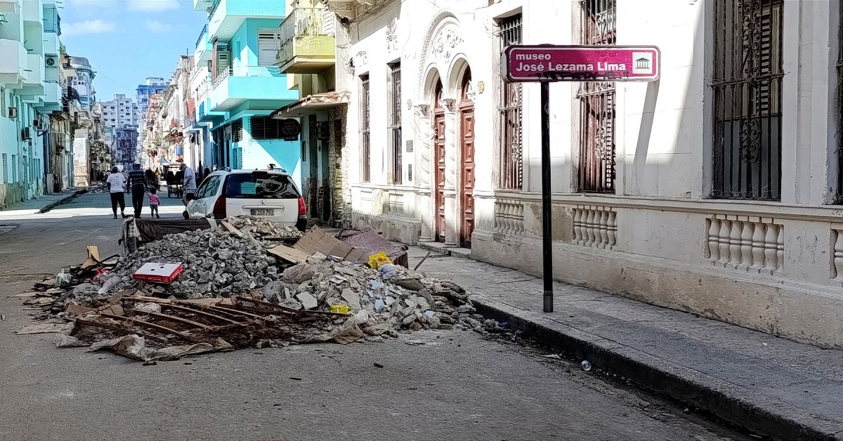 En la foto, la casa-museo Lezama Lima en La Habana