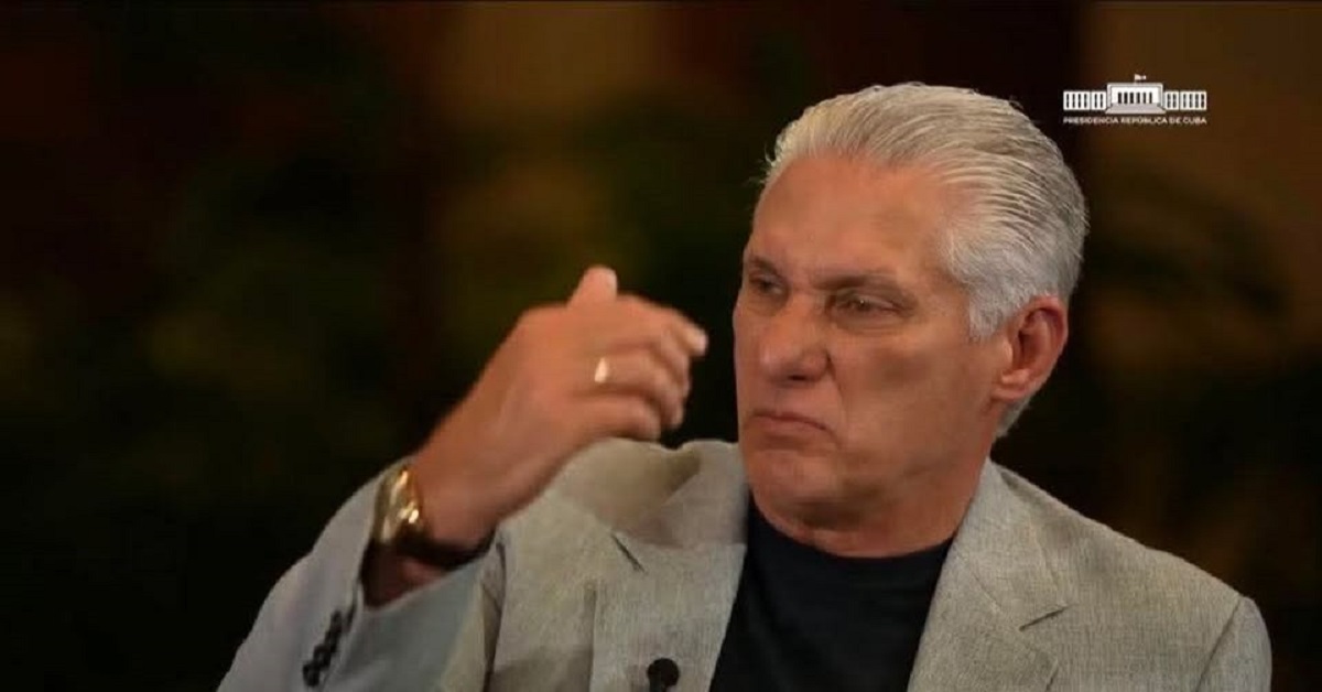 En la foto, el presidente de Cuba, Miguel Díaz-Canel, alias El Singao